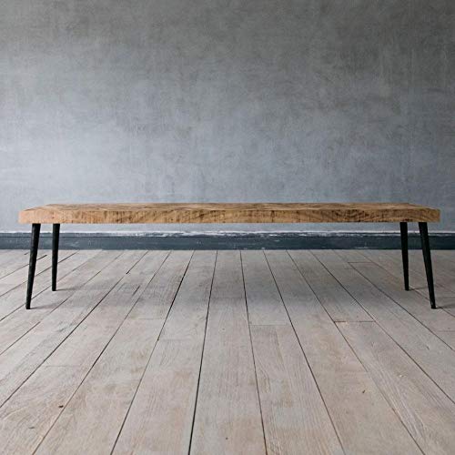 Image of Furniture Mango Wood Dining Table Long Table | 6 Seater Dining Set | Wooden Dining Table with Chair - Dining Room Furniture !! ONLY Table !!