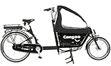 bakfiets  Elektro Transportrad Tangoo-Downtown schwarz