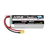 HRB 1800mAh 6S 22.2V 50C LiPo Battery with XT60 Plug for SAB380 Align 470 ALZRC Devil 380 480 RC Helicopter Airplane Cars Truck Buggy Truggy Multicopter Drones