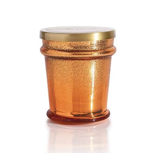 Capri Blue Glitz Ombre Found Glass Candle - 8 Oz - Pumpkin Dulce