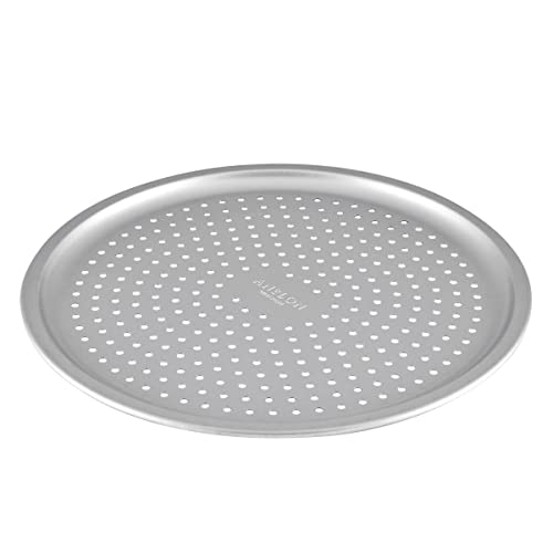 Anolon Pro-Bake Aluminized Steel Bakeware Perforated Pizza Pan, 14 Inch - Silver #TOP11