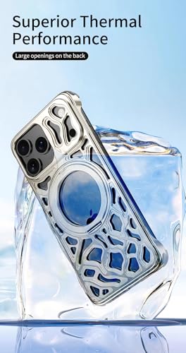 Coque iPhone 17 Pro Max sans cadre en aluminium rock avec béquille rotative 360 - 4