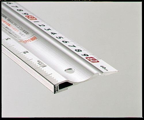 Amazon.co.jp: 65093 シンワ アルミカッター定規(ステン鋼付