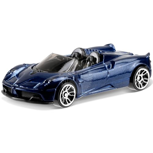 Hot Wheels 2017 HW Exotics Pagani Huayra Roadster Azul miniatura 2