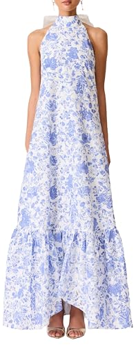 elliatt blue dress ELLIATT Stella Tulip Mini Dress main image 1