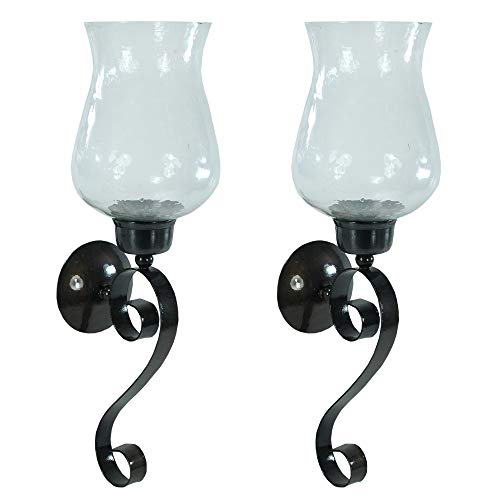 Pomeroy Collection Hammered Pomeroy Pentaro Candle Holder Sconce Wall Lighting-Set of Two, 23