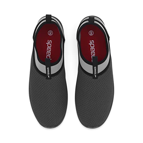 Speedo Unisex-Adult Water Shoe Tidal Cruiser Men's Black/Gull, 10