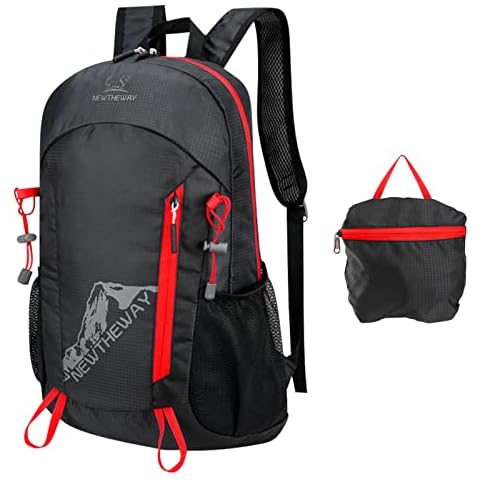20L Sac à Dos de Sport Ultra-Léger Sac à dos pliable Portable Sac à dos compressible Étanche Sac à Dos Pliable Léger Multifonctionnel Décontracté Camping Sac à dos ultra léger Sac à dos Cover