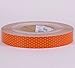 Oralite V92-DB-COLORS Microprismatic Conspicuity Tape: 2 in. x 15 ft. (Orange)