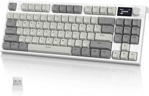 Amazon | ATTACK SHARK x AJAZZ K86 ゲーミングキーボード ワイヤレス