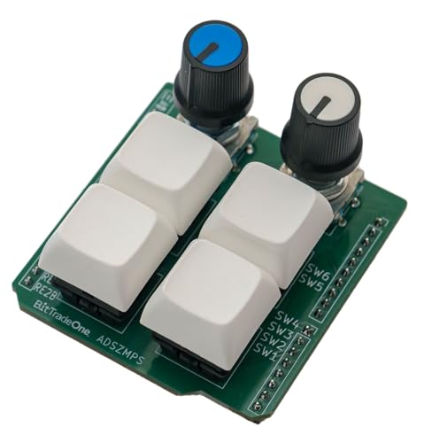 BitTradeOne SuzuKeyDial gEArduinoUNOp }NpbhV[h USB̓foCX vg^CsO L[XCb`ƃGR[_ TvR[hJ ADSZMPS