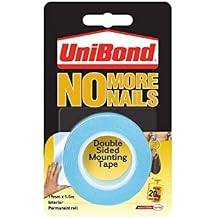 UniBond 781742 19mm x 1.5m لا مزيد من المسامير لفة الداخلية