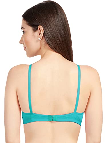 Image of SONARI Omania Womens Non-Padded Cotton Polyester Bras - Solid, Non-Wired, Medium Coverage, Hand Washable (Pack of 2)