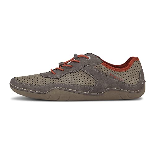 Preisvergleich Produktbild bugatti Herren Stinger Sneaker, Grey / Taupe, 44 EU