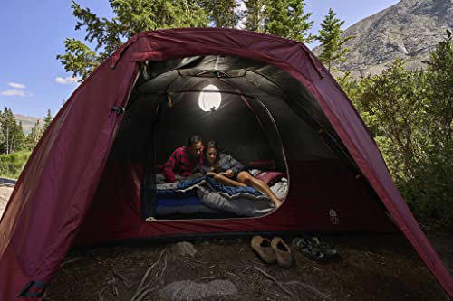 Sierra Designs Alpenglow 4 Person Tent For Camping Constructed With Twilight Tech To Block 98% Of Sun Rays – Easy Setup – Large Interior – Great For Family Camping… #TOP4