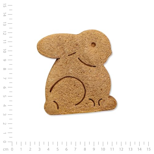 Schecker Hundekekse - Osterhasen Gebäck - 3 Stück a 9,5 cm -Ostern - Hundekuchen