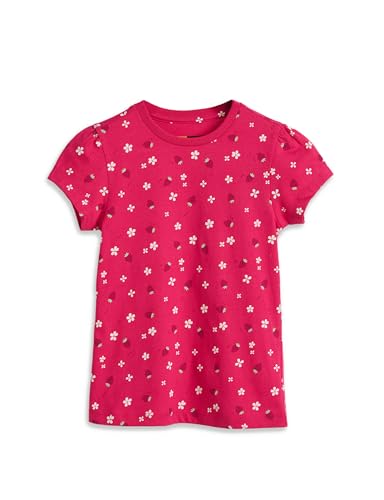Image of Amazon Brand - Symbol Girls 100% Cotton Graphic Printed Half Sleeves Regular fit T-Shirt