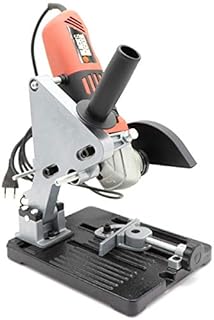 TAUFAOD Angle Grinder Holder Angle Cutter Angle Grinder Stand Cast Iron Cutter Heavy Duty Multifunctional Cutting Support Bracket Machine for 100 and 125 Angle Grinder