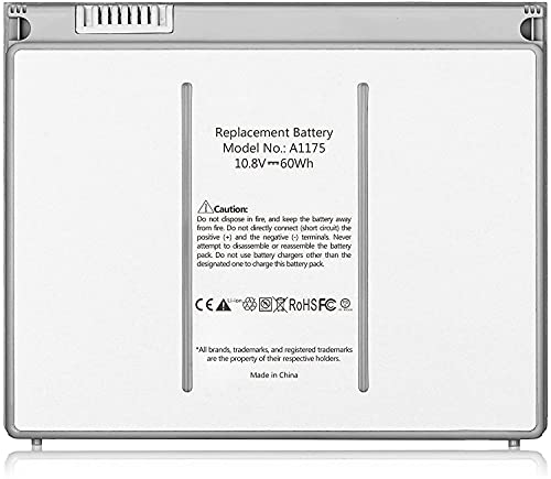 HUBEI A1175 A1260 A1211 A1226 A1150 (Only for 2006 2007 2008 Version) Sostituzione della Batteria del Laptop per MacBook PRO 15 inch MA348 M6099 MA348/A MA348G/A MA348J/A Laptop(10.8V 60wh)