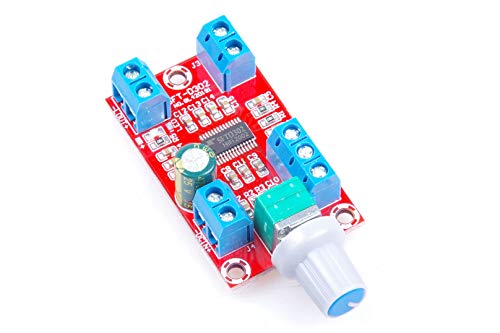 KNACRO 30W + 30W Digital Amplifier Board Class D (PWM Modulation) 2.0 Double Track 12V Wide Voltage Input Rear Stage Power Amplifier Suitable for 30-300W Speaker