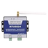 GSM Door Gate Opener, Remote On/Off Switch, Access Control Switch, Light Switch, Home Lock Switch, APP Control DC 9-36V(RTU5024 Upgrade)