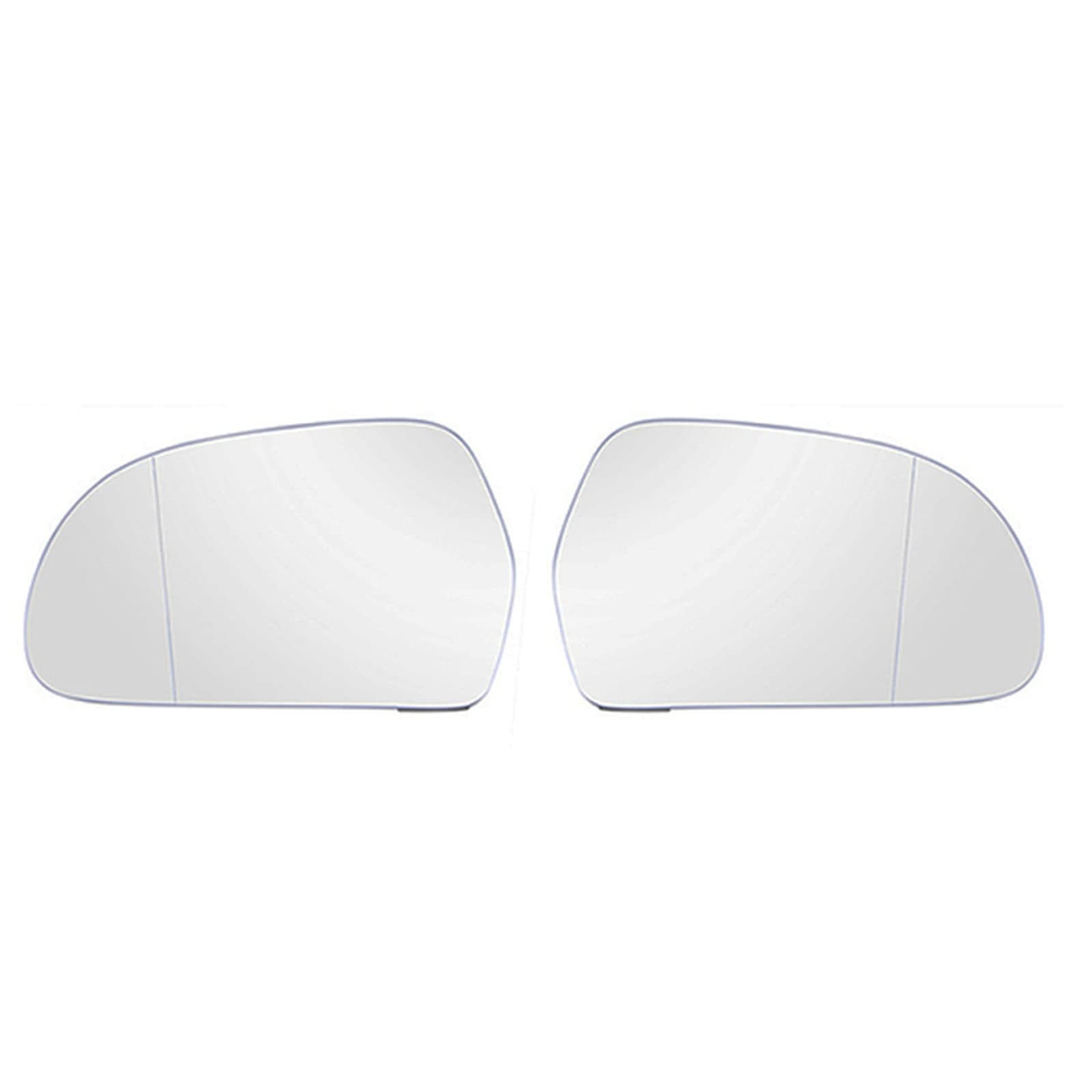 pour Audi A3 S3 A4 S4 A5 A6 S6 A8 Q3, rétroviseur latéral Chauffant en Verre Porte Aile Miroir lentille Accessoires de Voiture