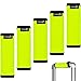 Cosmos ® 5 Pieces Fluorescence Yellow Comfort Neoprene Handle Wraps/Grip/Identifier for Travel Bag Luggage Suitcase