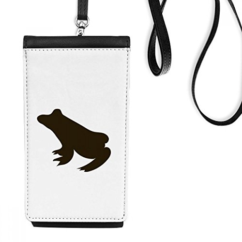 Pochettes de pantalon pleines ? Solution avec la bourse smartphone grenouille noire suspendue