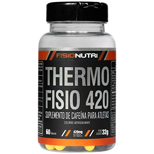 CAFEÍNA - THERMO FISIO 420 - TERMOGÊNICO - 60 CÁPSULAS