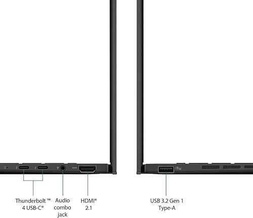 Miniatura 6 de Asus Zenbook 14X OLED Business Laptop 14.5'' 2.8K 120Hz Pantalla táctil (550nits, 100% DCI-P3, brillante) 13 generación Intel 14-core i7-13700H 16GB