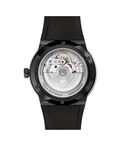 Movado Bold Men's Watch - Swiss Automatic, Self-Winding, Silicone Strap - Contemporary, Sporty Luxury Fashion Timepiece for Him - 43.5mm3