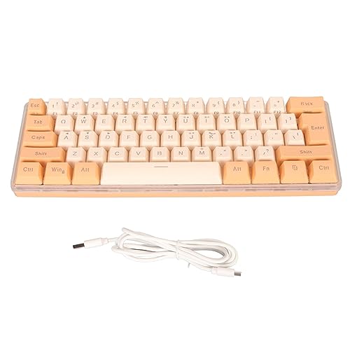 Teclado Gamer Mini ZJchao 60% con RGB y Cable miniatura 6