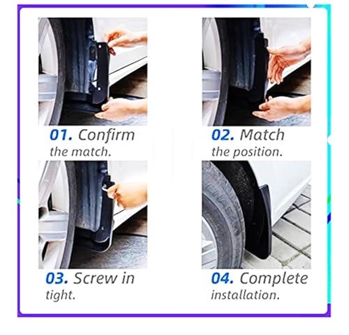 Bavettes garde-boue Ford S-Max finition robuste et design intégré - 4