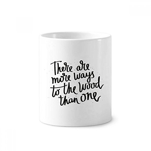 Tasse en céramique blanche originale DIYthinker cadeau pratique pour bureau et maison 350ml