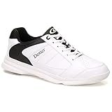 Leichte Laufsohle Dexter Herren Ricky IV Bowlingschuhe, Weiß/Schwarz, Größe 45/M