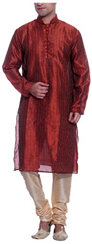 Pijama Kurta de Seda Hombre transpirable con costuras reforzadas para máxima comodidad