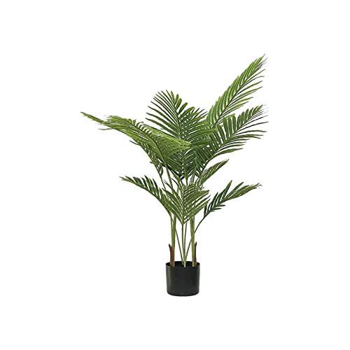 WOTZOV Plantas Artificiales de Interior de 47 Pulgadas, Planta Artificial, Palmera Artificial, Planta Artificial, bonsái para Sala de Estar, jardín, balcón, Planta de Suelo, decoración, Planta Falsa.