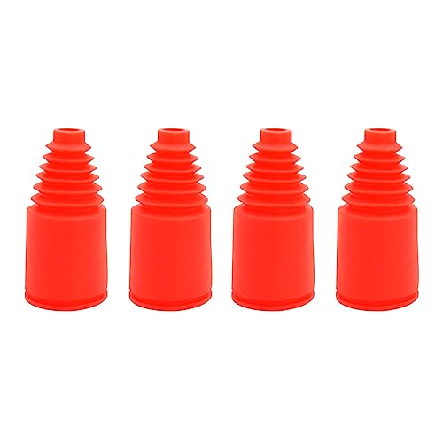 FLMLF Axle Boot 4PCS Quality Plastic 23 x 47mm Shock Boot Red Half-Shaft Dust Cover for 1:5 RC...