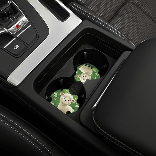 Posavasos para auto 2 piezas impermeable y antideslizante miniatura 6