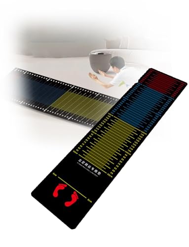 Standing Jumping Mat Long Jump Practice Mat 2.5mm Thick, Exercise Measuring Pad, Extra Long Training Board, Standing Long Jump Test Tool, for Gym School Home