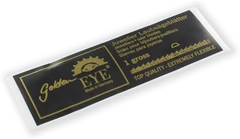GOLDEN EYE Metal Saw Blades Golden Eye black No. 3 Packing unit: 1 gros