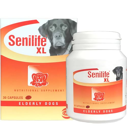 Senilife Supplement Capsules for Elderly Dogs