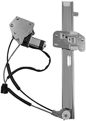 WIN-2X New 1pcs Front Passenger (Right) Side Power Window Regulator with Motor FIT 97-01 Cherokee 4-Door