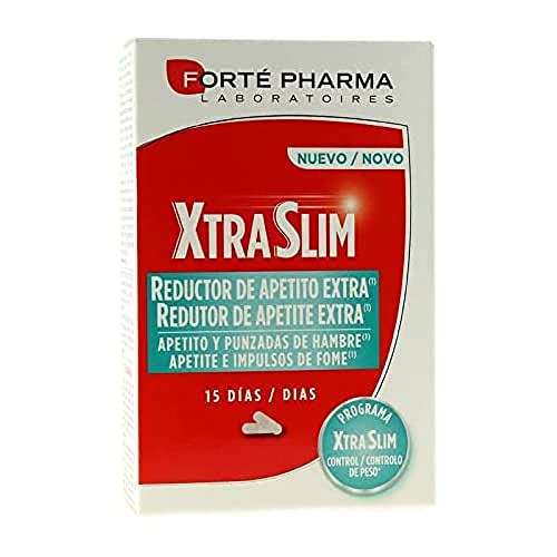 Control de peso. XtraSlim Reductor de apetito, 60 cápsulas. Forté Pharma