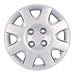 Drive Accessories KT-895-14S/L, Honda Civic, 14" Silver Lacquer Replica Wheel Cover, (Set of 4)