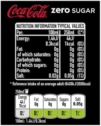 Coca Cola Zero Sugar 12 x 500 ml PET