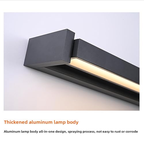 LED Applique Murale Extérieur IP65 Lampe Longue Rotative à 350°