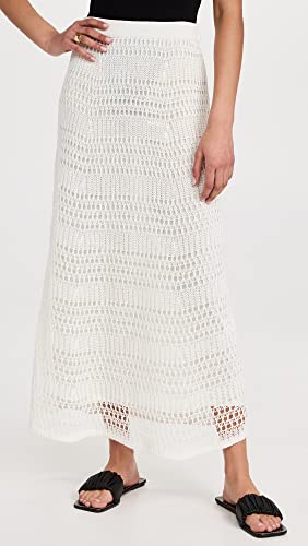 Theory Women's Lace Knit Skirt2