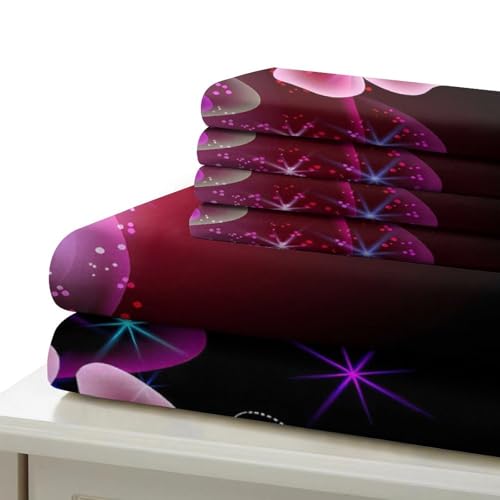 Housse de couette papillon 3D en microfibre 135x200 pour lit enfant - 7