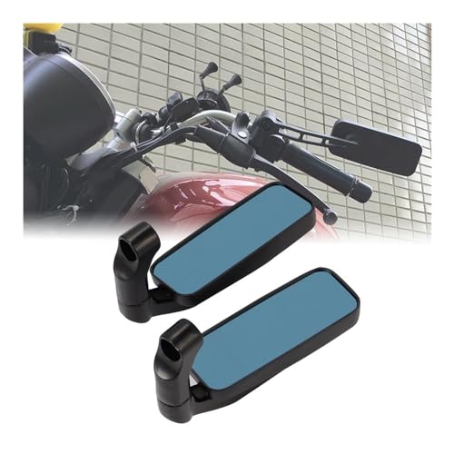 Espejo retrovisor de motocicleta convexo con visión gran angular 2